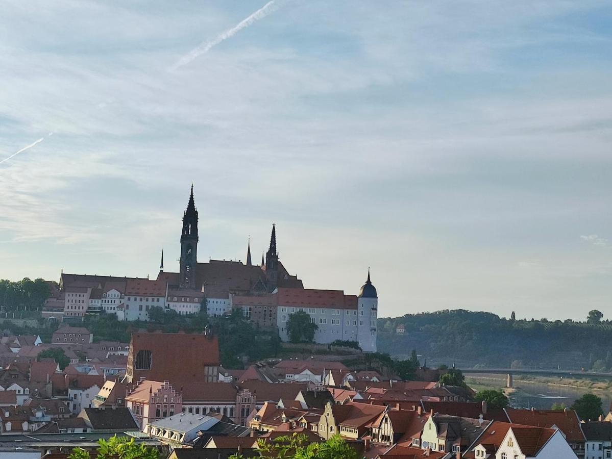 Goldrausch - Glanzvolle Ferienwohnung In Meissen Am Lutherplatz Екстер'єр фото