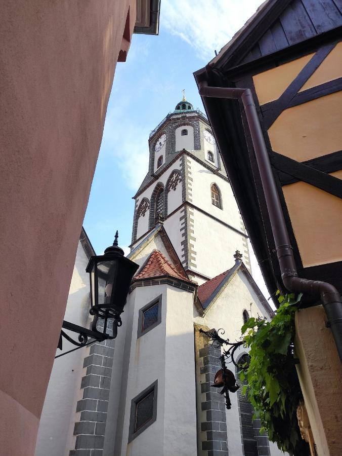 Goldrausch - Glanzvolle Ferienwohnung In Meissen Am Lutherplatz Екстер'єр фото