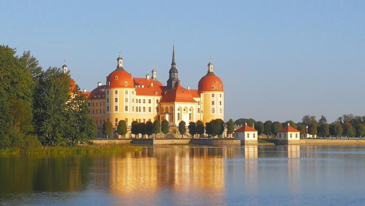 Goldrausch - Glanzvolle Ferienwohnung In Meissen Am Lutherplatz Екстер'єр фото